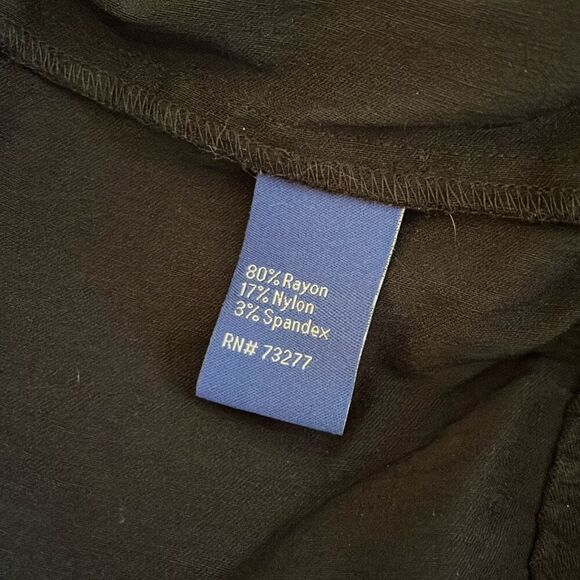 Apt 9 small black side zip up jacket - Picture 5 of 5